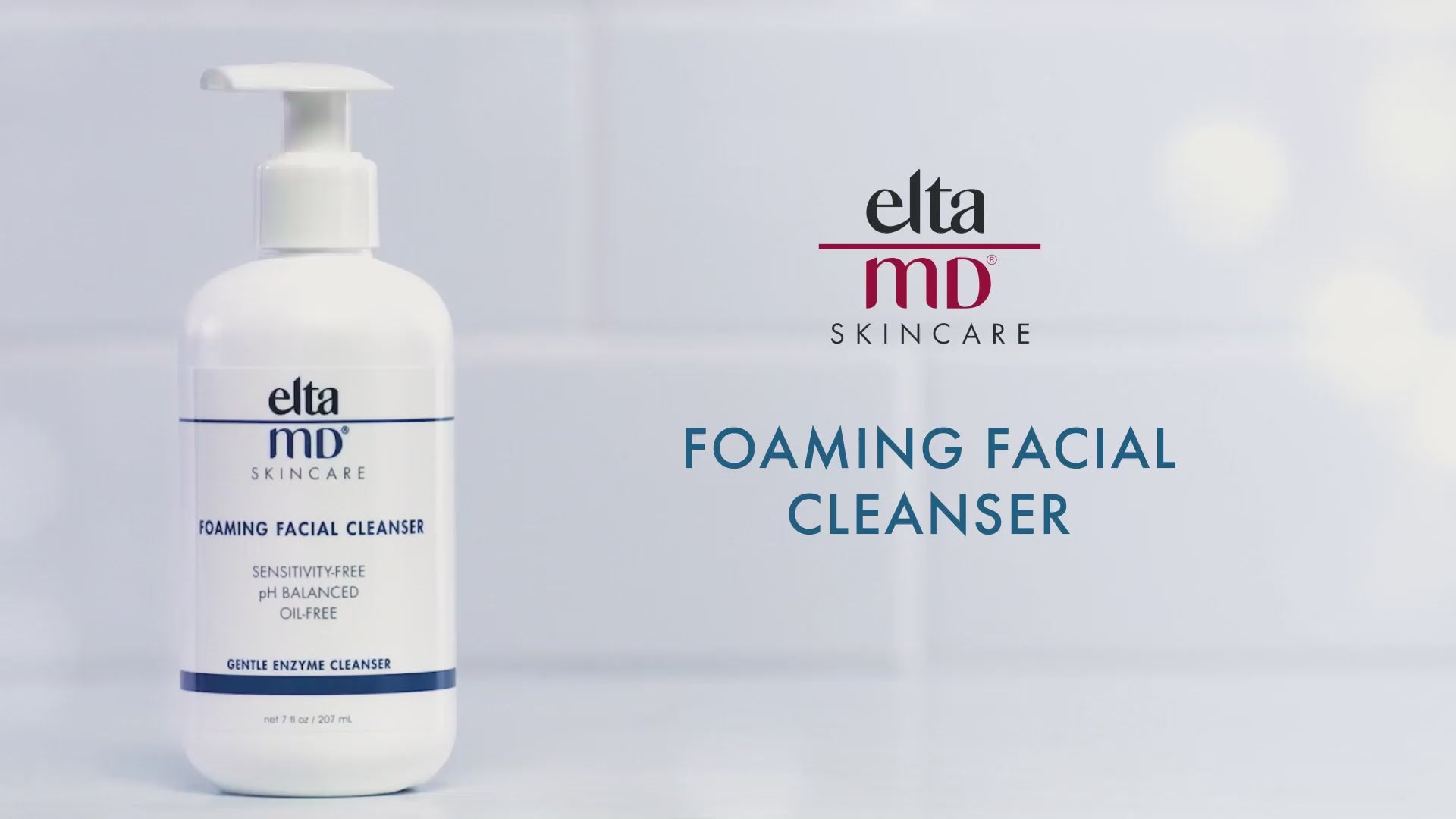 EltaMD Foaming Facial Cleanser (7 oz) Oil-In-Gel Cleanser (3.4 oz) Duo