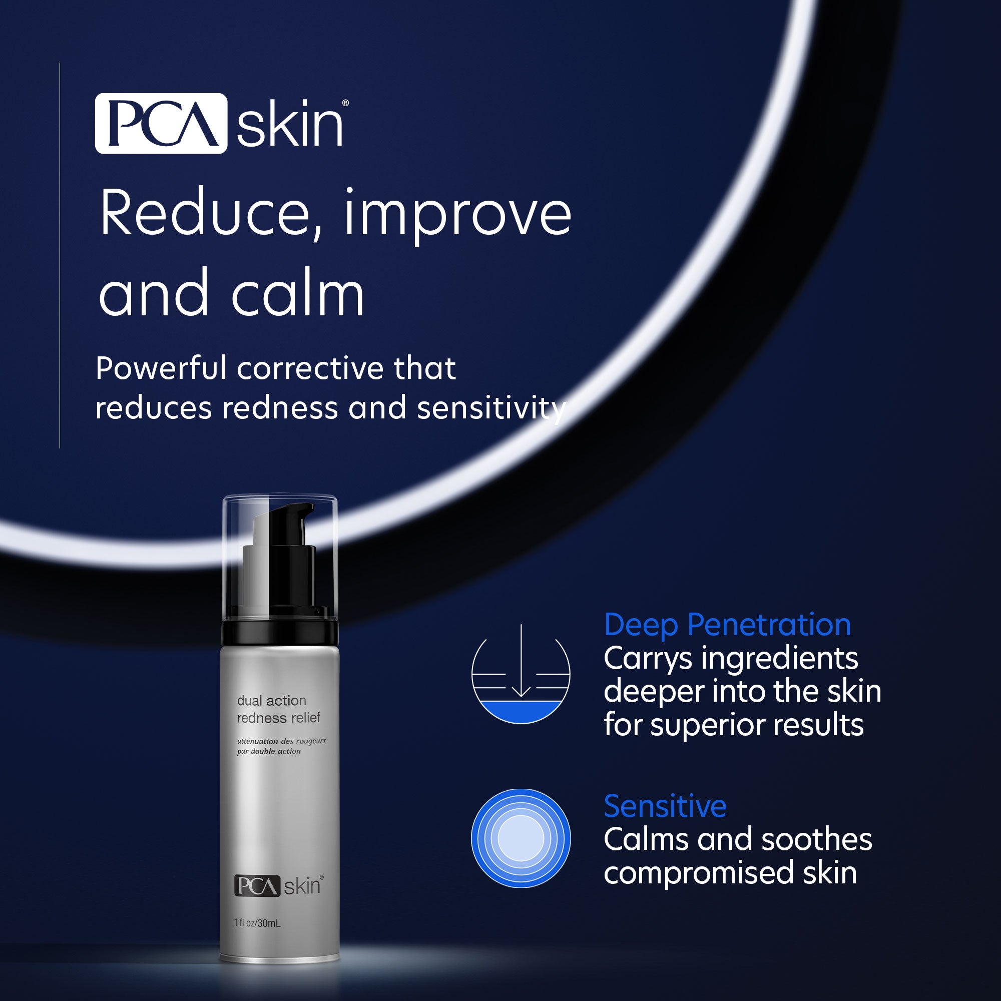 PCA Skin Dual Action Redness Relief (1 oz)