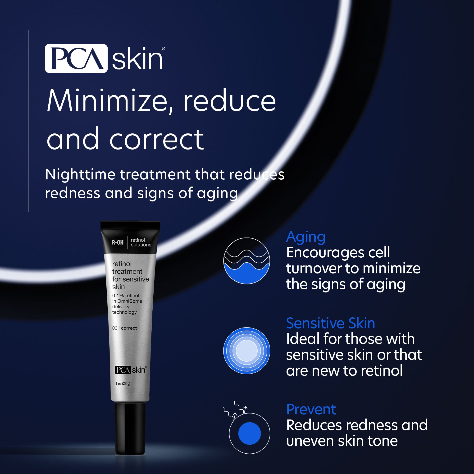PCA Skin Retinol Treatment for Sensitive Skin (1 oz)