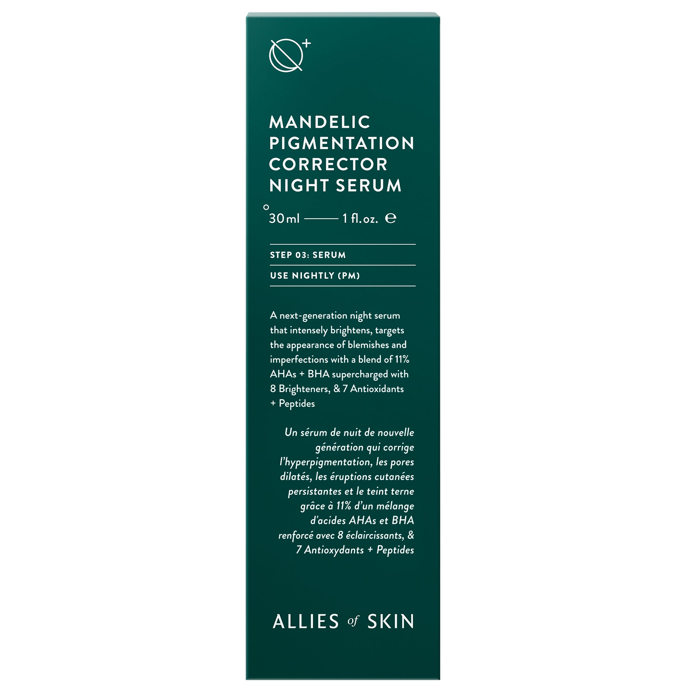 Allies of Skin Mandelic Pigmentation Corrector Night Serum (1 oz)
