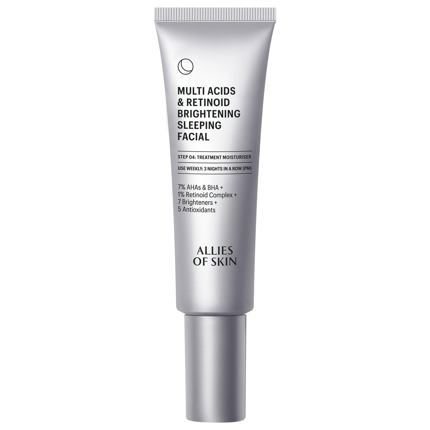 Allies of Skin Multi Acids and Retinoid Brightening Sleeping Facial (1.6 oz)