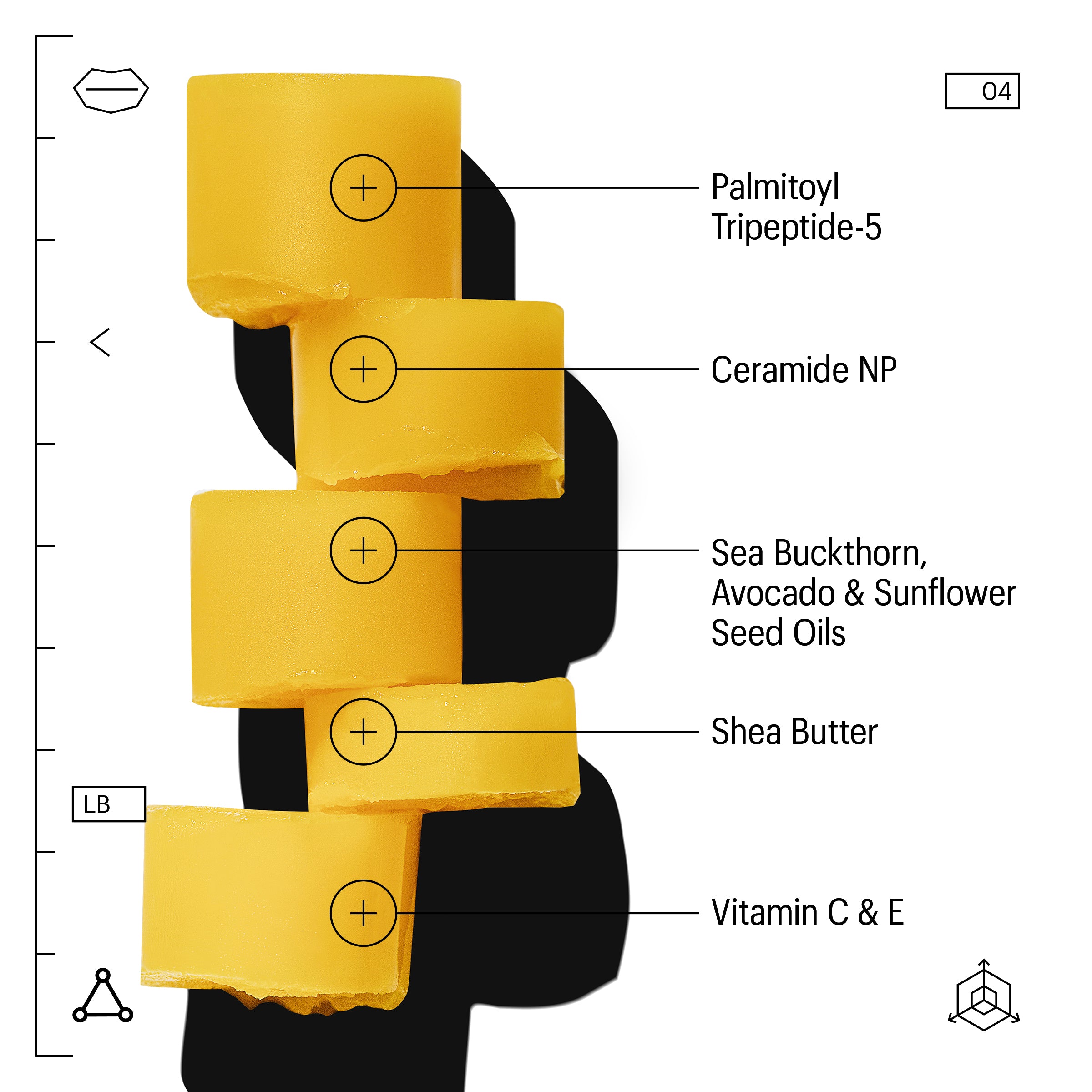 Allies of Skin Peptide and Ceramide Repair Lip Balm (0.13 oz)