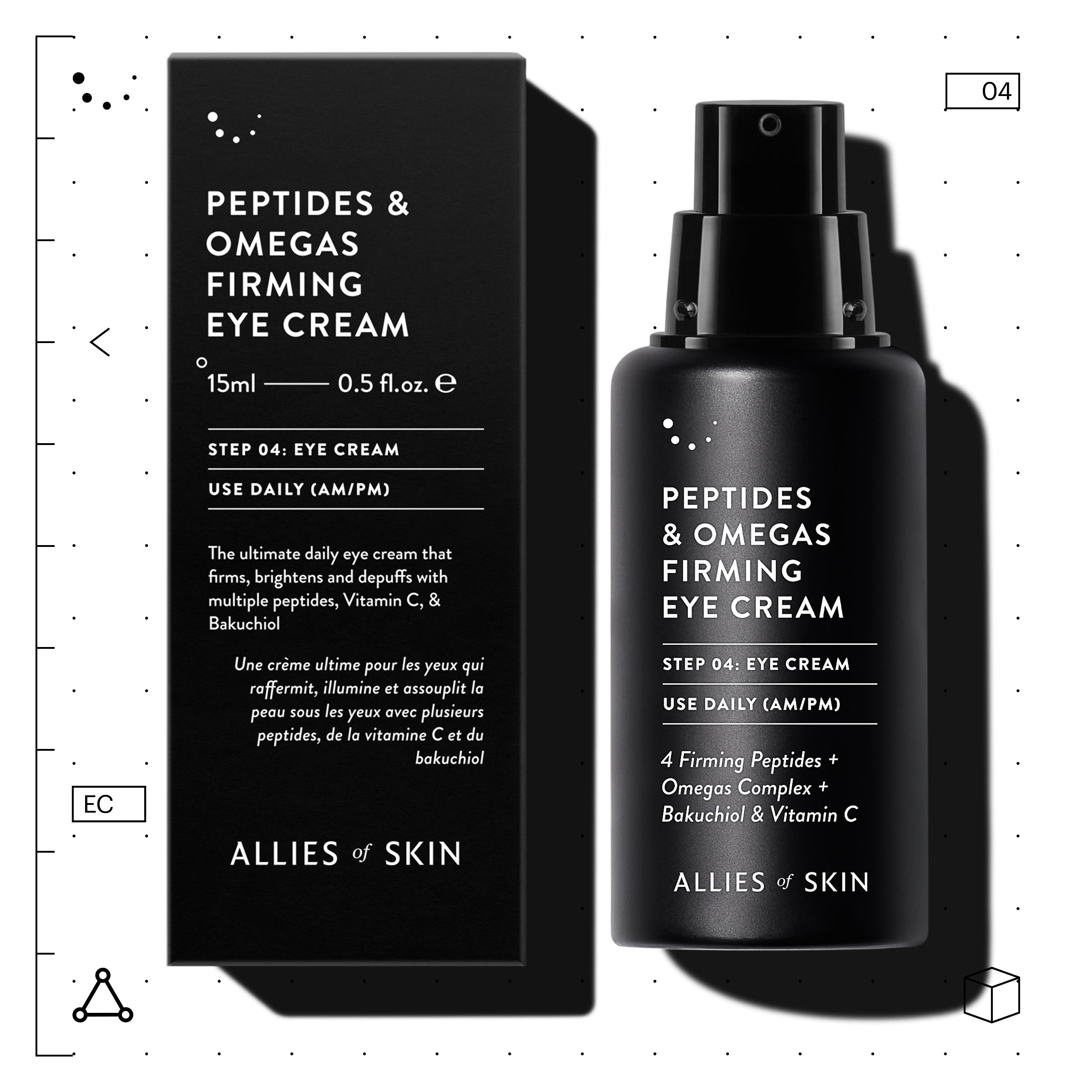Allies of Skin Peptides and Omegas Firming Eye Cream (0.5 oz)