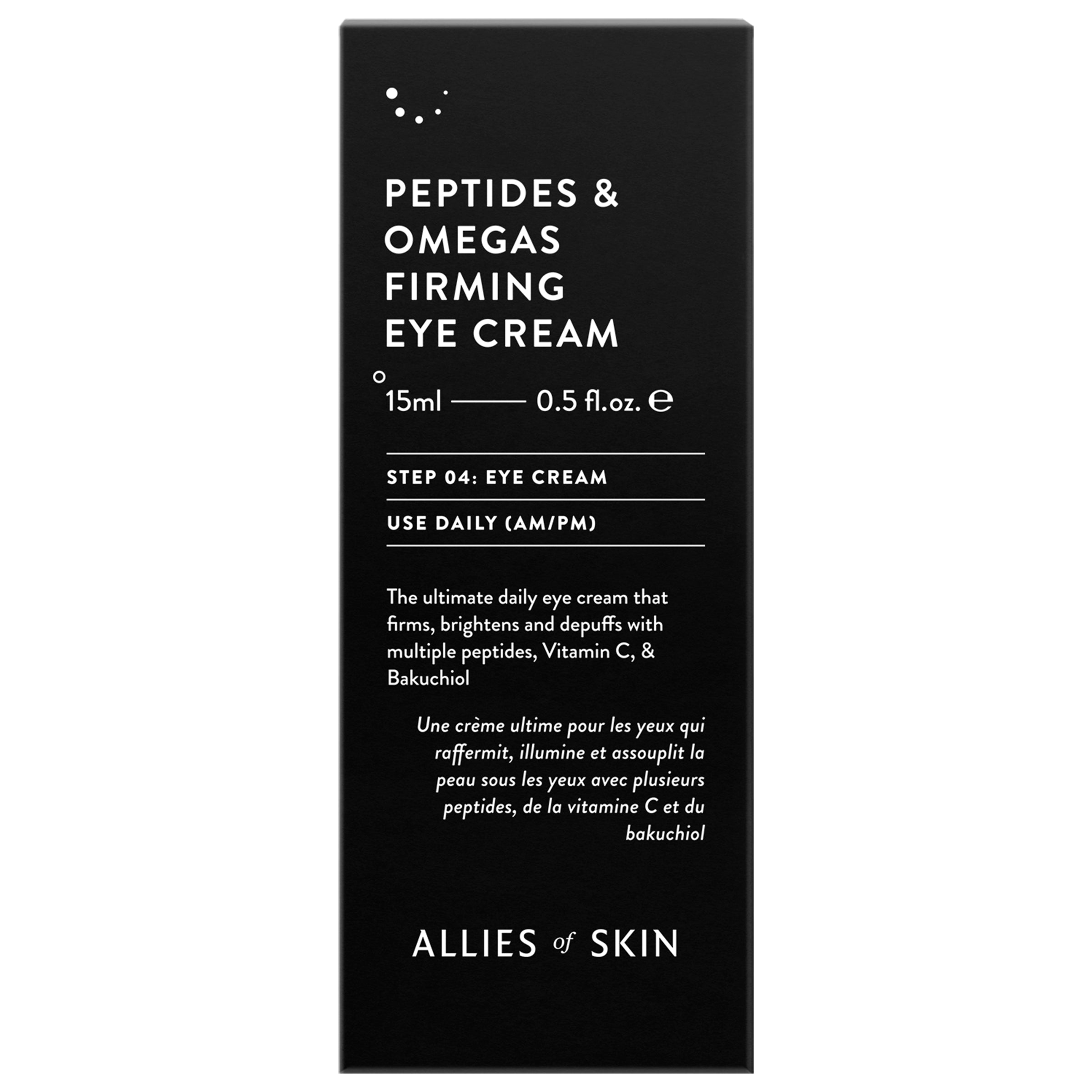 Allies of Skin Peptides and Omegas Firming Eye Cream (0.5 oz)