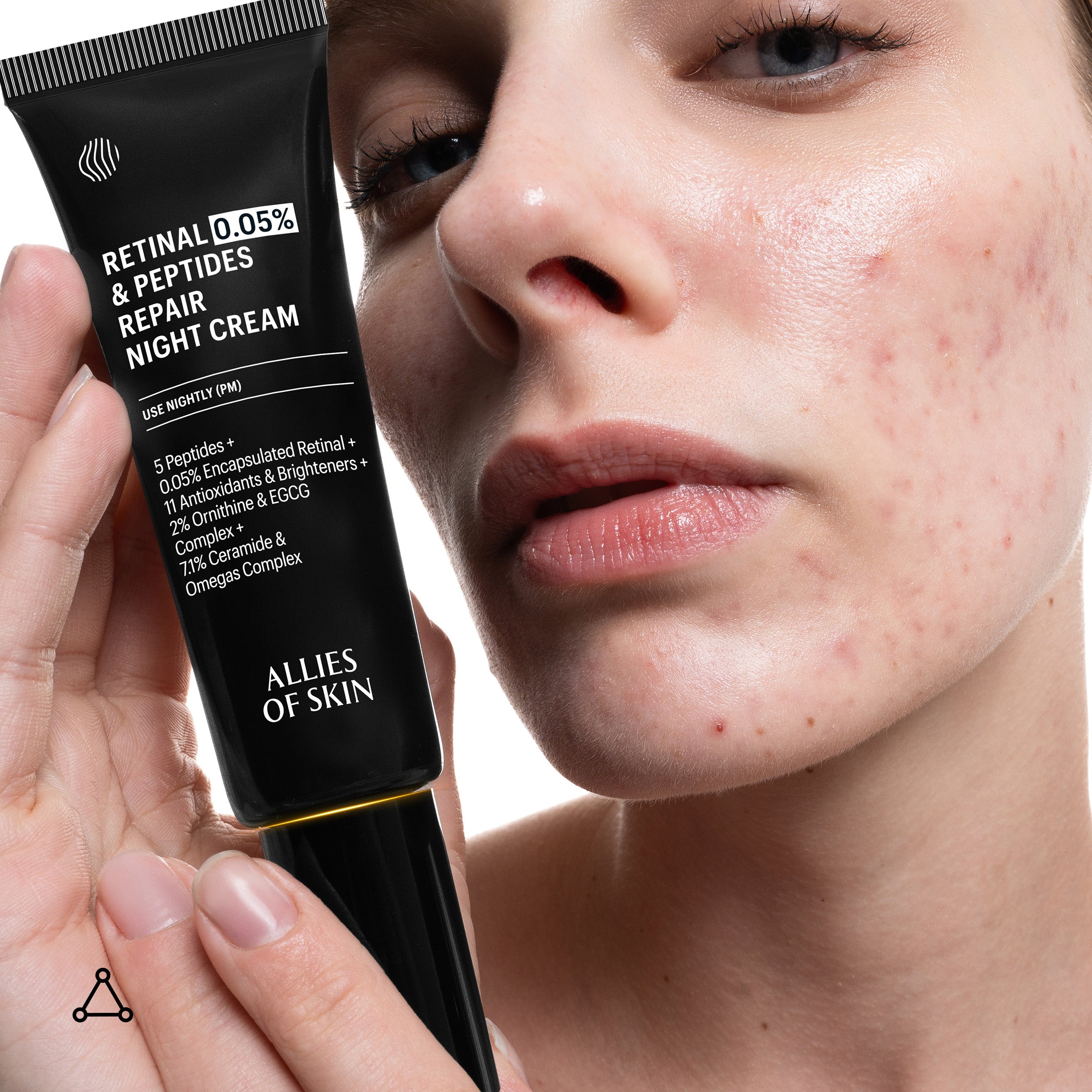 Allies of Skin Retinal 0.05% and Peptides Repair Night Cream (1.6 oz)